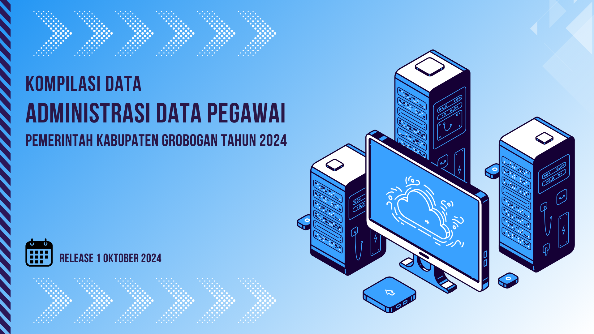 Kompilasi Data Administrasi Data Pegawai Pemerintah di Kabupaten Grobogan Tahun 2024